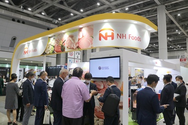 日本ハムが輸出エキスポでＩＴＩ受賞の国産ブランド肉などＰＲ
